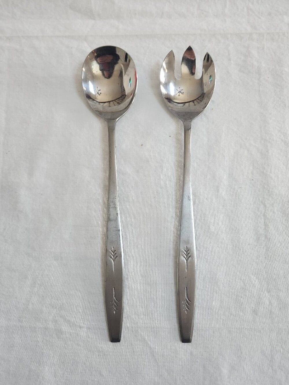 Ekco Eterna Leaf Sprig Serving Set